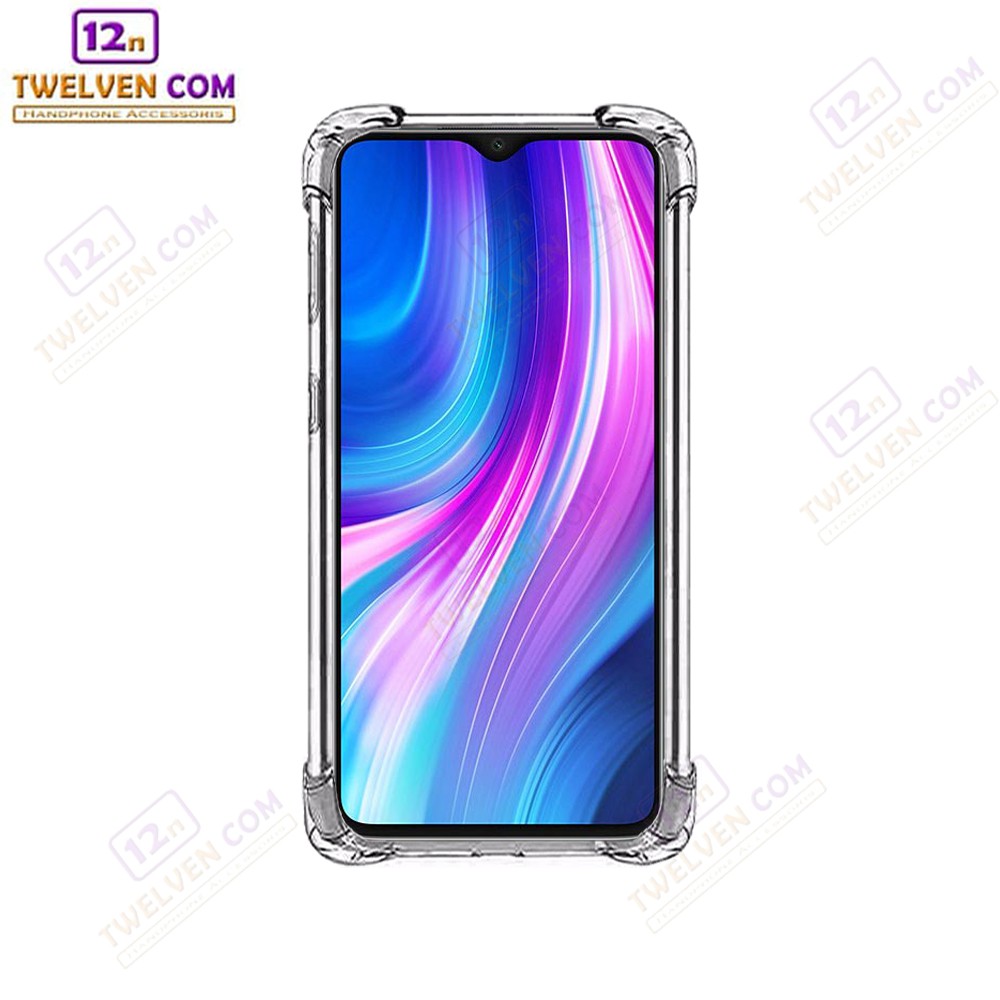 Case Anti Shock Anti Crack Softcase Xiaomi Redmi Note 8 Pro - Clear