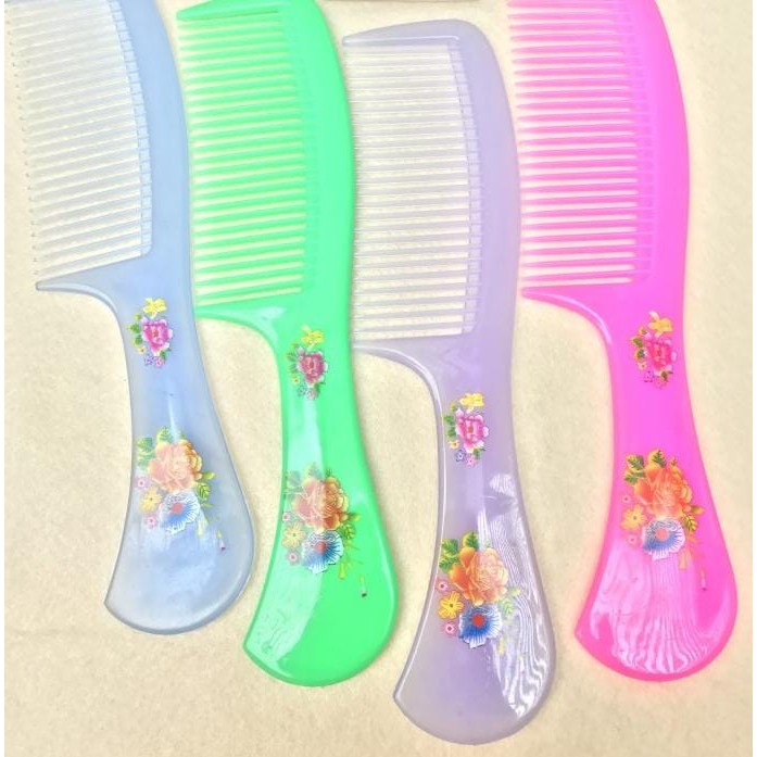 Vinzstore-Sisir Rambut / Sisir Keramas Sisir Souvenir Sisir Motif Sisir Salon Sisir Anti Kusut Murah