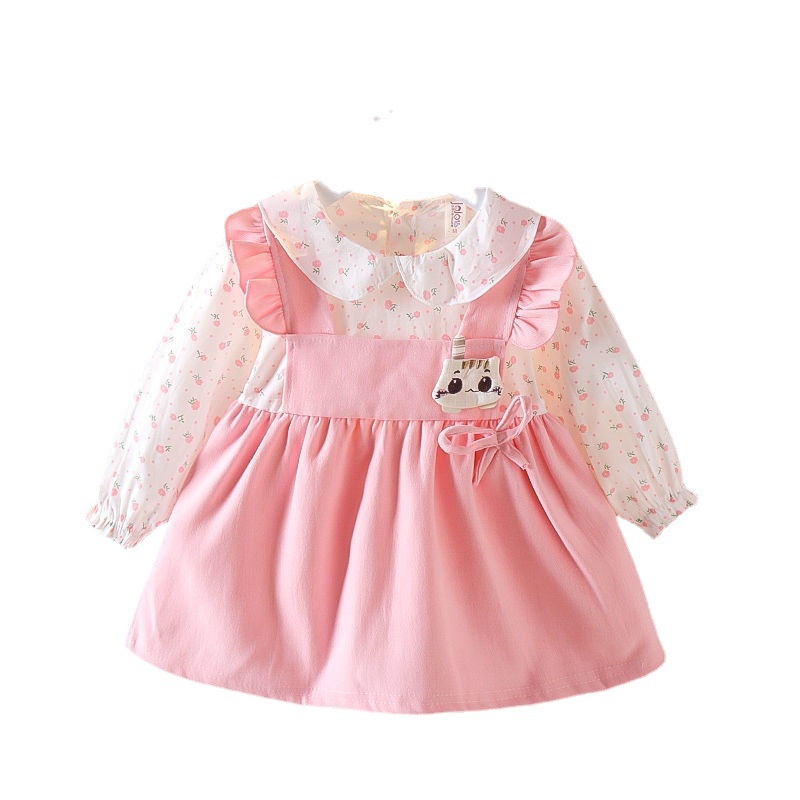 HappyOliver DRESS KYON CATS 1071 EBV Baju Dress Anak Perempuan Import  Dress anak bayi/Bayi Perempuan Gaun bayi Rok Anak Pakaian anak