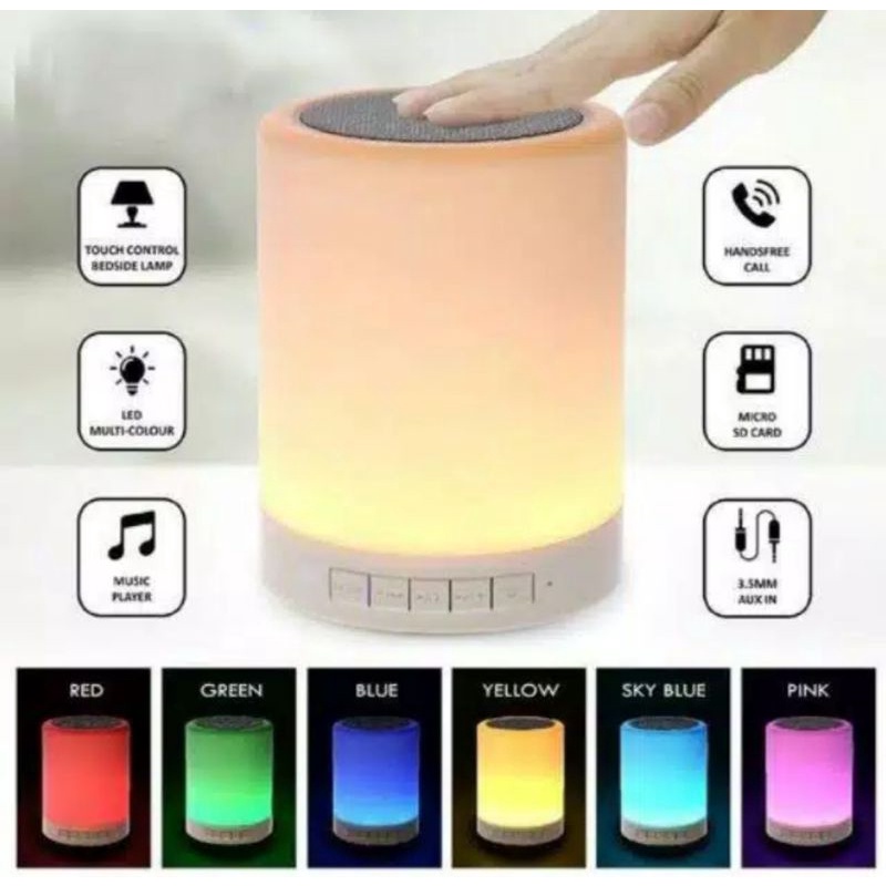 Smart Touch Lamp Bluetooth Portable Speaker CL-617