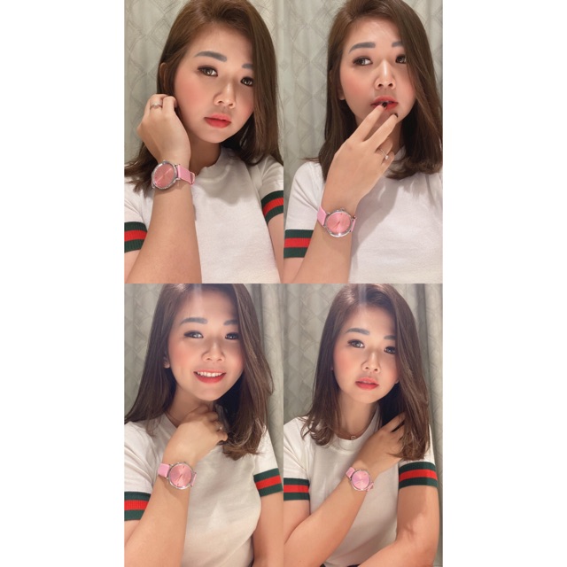 Jam Tangan Wanita Leather || Kode : JT 8123 / Jam tangan Jimshoney / Jam tangan import / Arloji / Jam tangan wanita / Jam tangan wanita Jimshoney / Jam tangan kulit-4