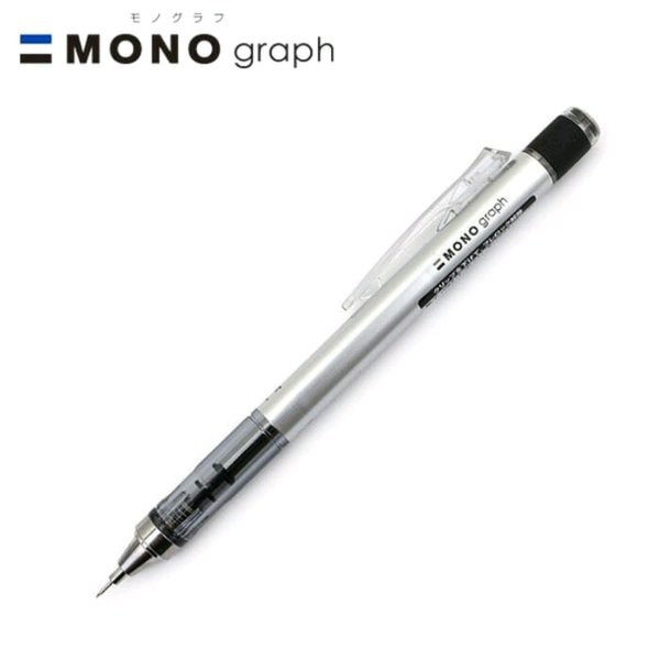

Murah Tombow Mono Graph Shaker Mechanical Pencils 0.5mm- SILVER Terlaris