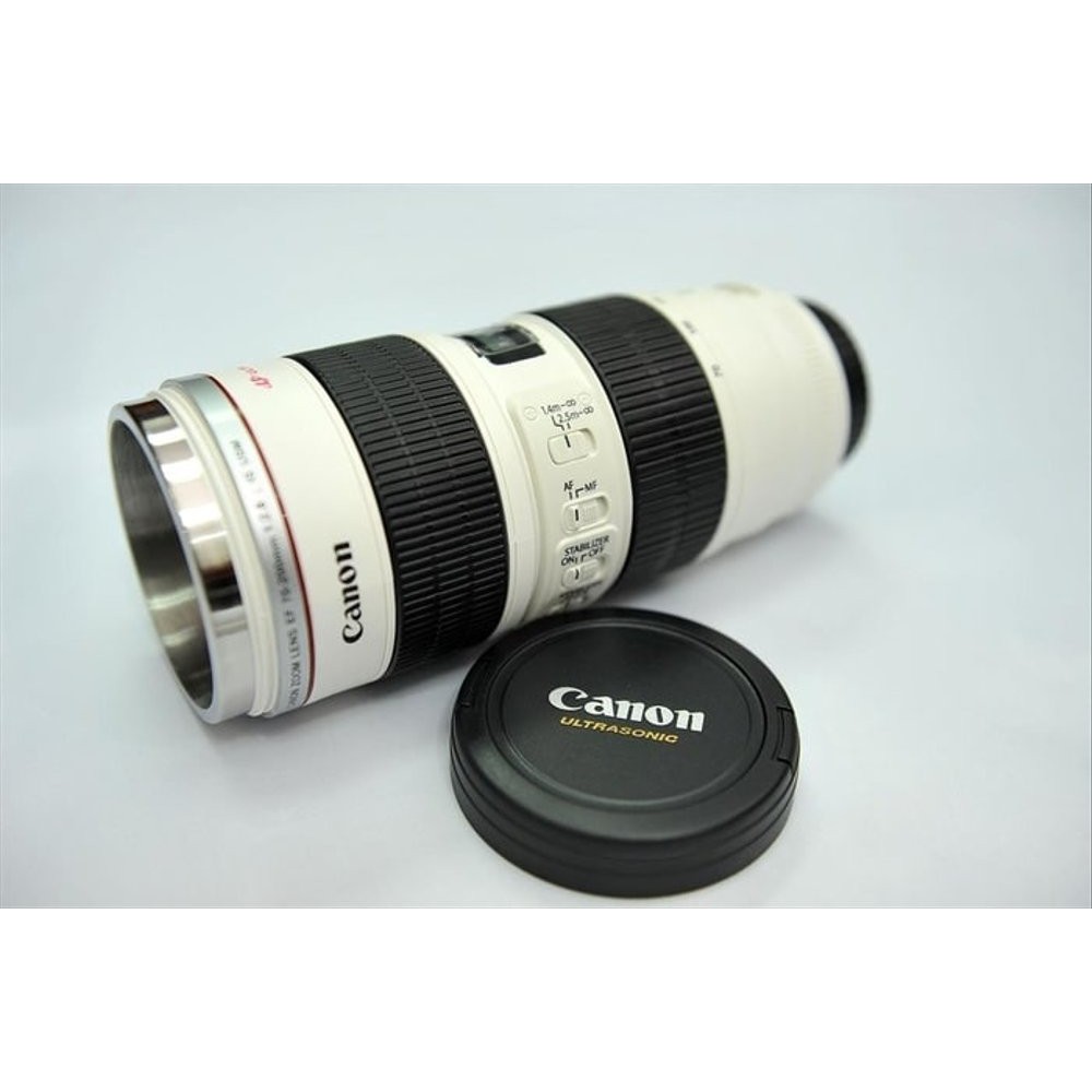 Gelas botol mug lensa Canon EF 70 - 200 mm Stainless Steel 560 ml Berkualitas