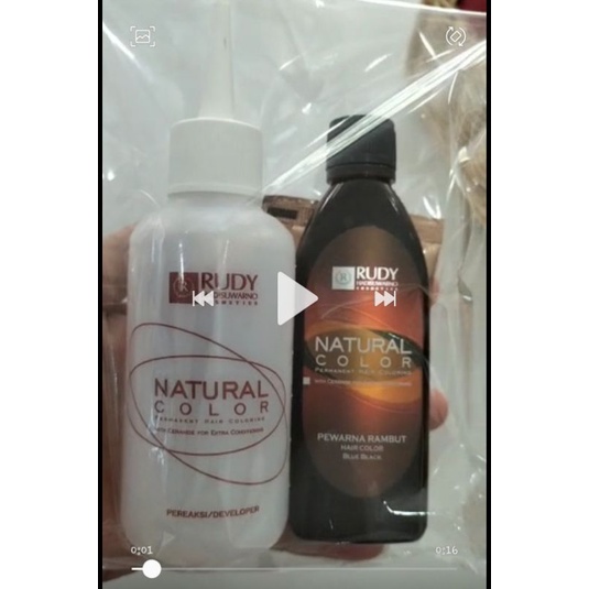 CUCI GUDANG  Pewarna Rambut Rudy Hadisuwarno " BLUE BLACK "