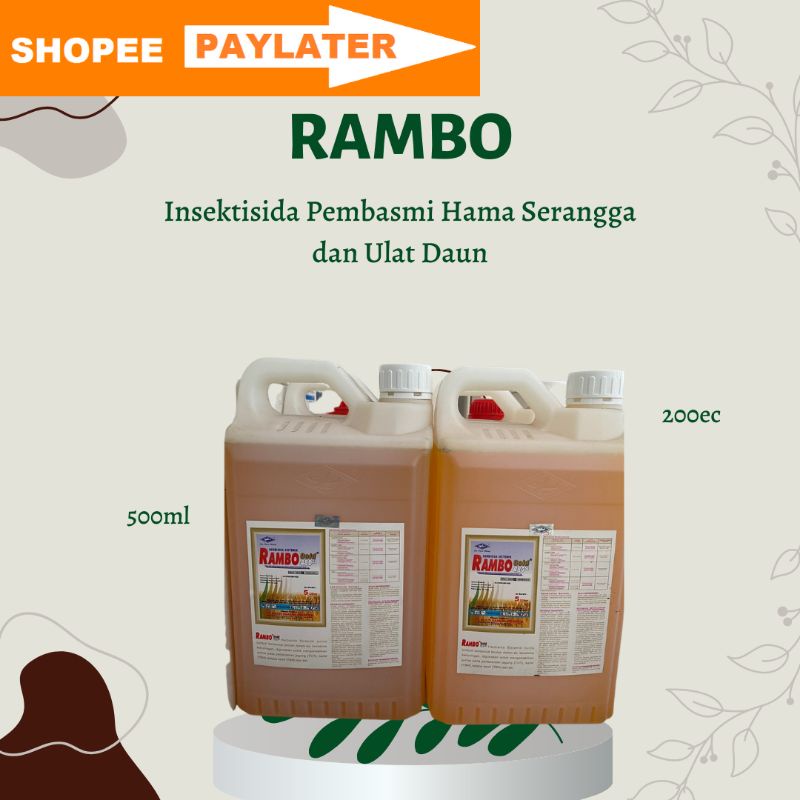 Perangkat dapur rambo herbisida