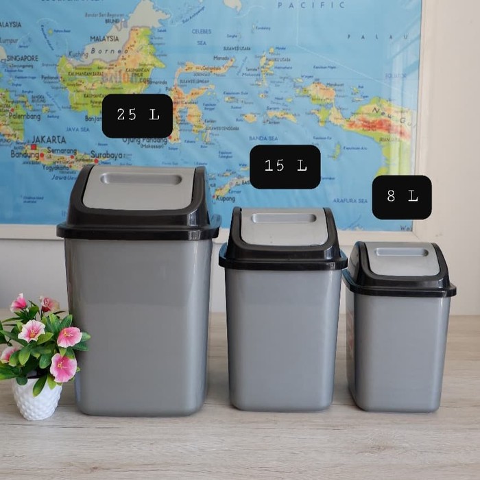 Tong Sampah Plastik 25 Liter