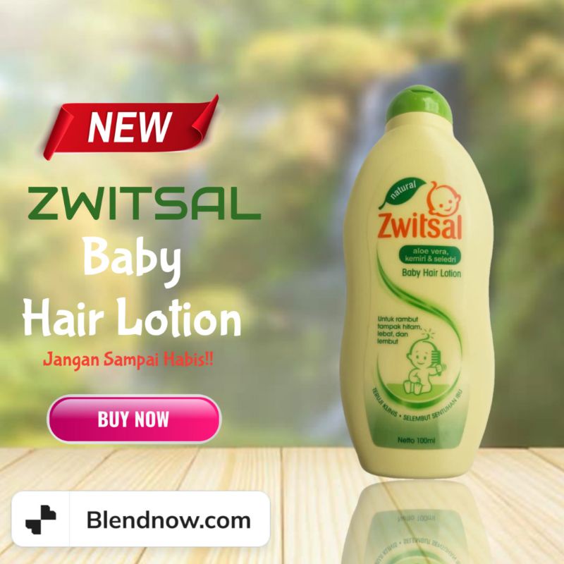 Zwitsal Hair Lotion - Minyak Rambut Bayi Sweet Original 100 ml