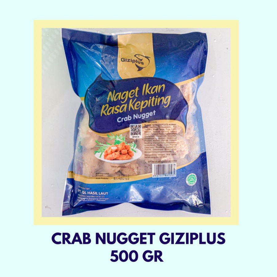 Gizi plus Crab Nugget 500 gr