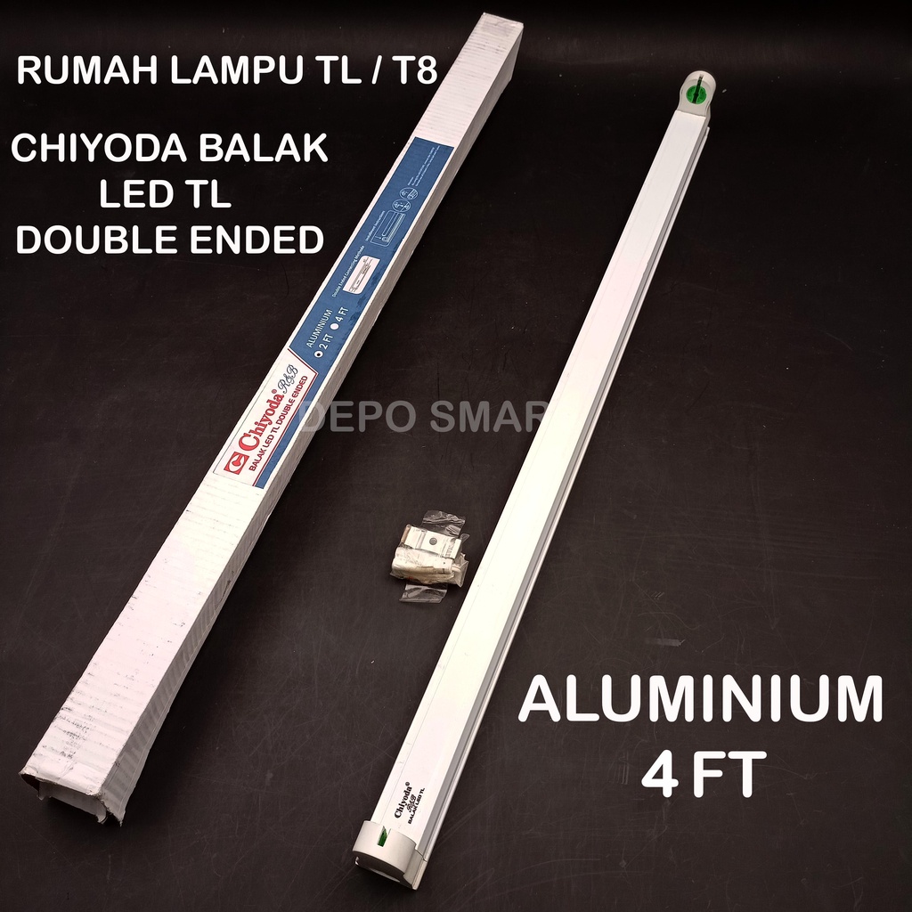 RUMAH LAMPU TL LED T8 18W-20W/BALAST LAMPU LED TL CHIYODA HOME FLOURESCENT LAMP - MURAH HEMAT
