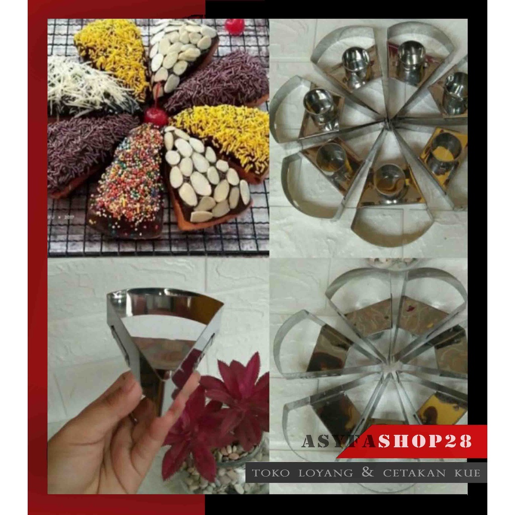 Cetakan Donat Pizza Stainless Steel