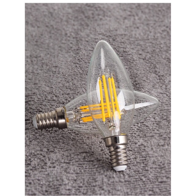 Candel Filamen Led E14/E27 Candel led filamen c35 e14/E27 2watt - 4watt white dan warm white putih