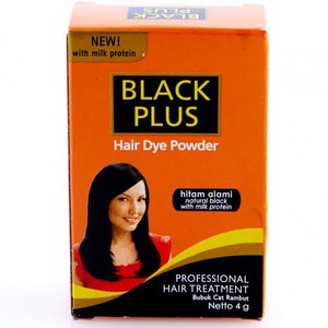 Cussons Black  Plus Hair Dye Powder 4 gr