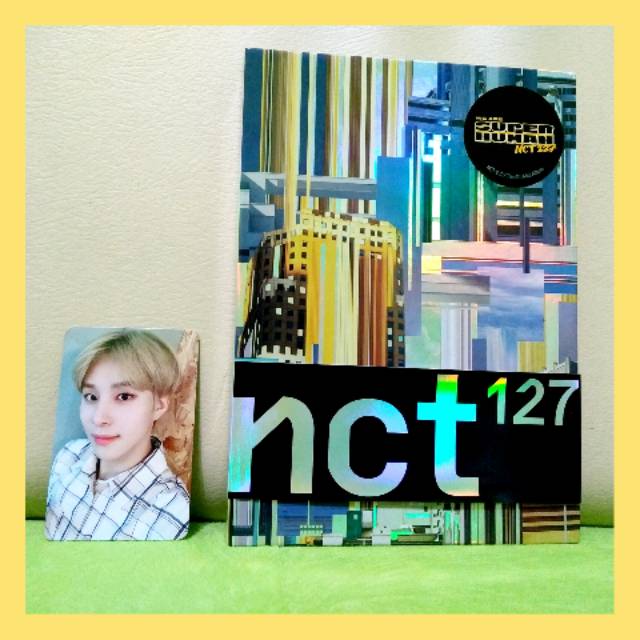 Album NCT127 Superhuman hologram +poster  [ Mark CC & Jungwoo PC ]