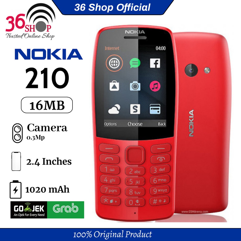 Nokia 210  [100% Original] Garansi Resmi 1 Tahun
