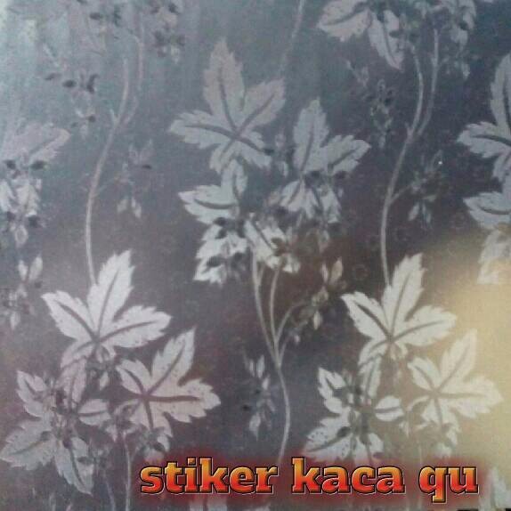 

sticker/stiker kaca motif bunga 121