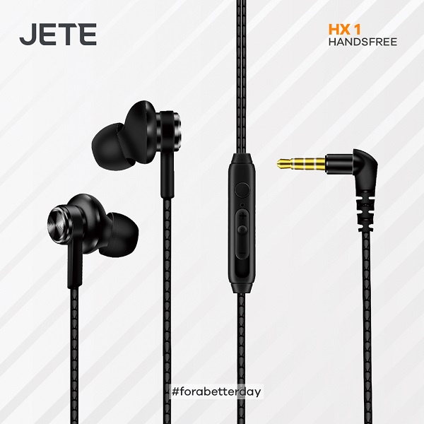 Headset Earphone  JETE HX1 - Garansi 2 Tahun Rusak Tukar Baru