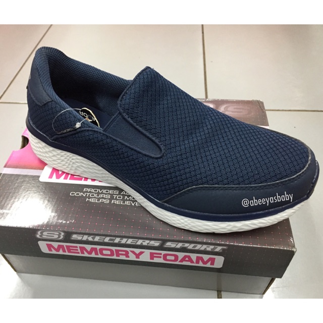 Skechers Burns Over Run Navy Man