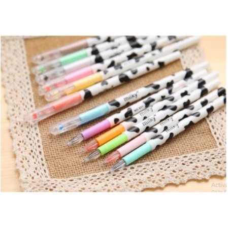 

Pulpen Gel Milky / Gel Pen Milky Colorful