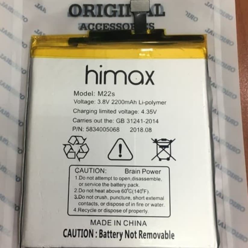 Baterai Batere Battery Himax M22s