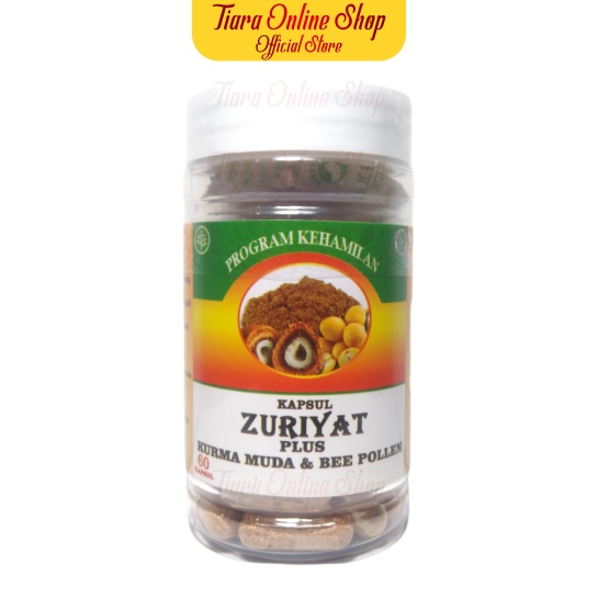 Kapsul Zuriat Super Plus Kurma Muda/ Dates Lollen Program Promil, Kesuburan Kandungan Buah Zuriyat