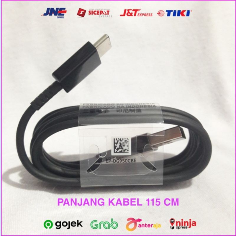 Kabel Data Fast Charging Samsung Galaxy ORIGINAL 100% USB C SEIN