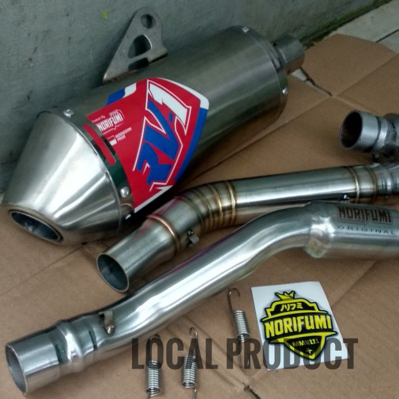 Knalpot RV1 PNP KLX CRF DTRACKER WR / knalpot racing norofumi rv1