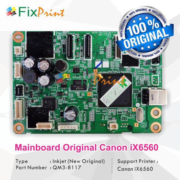 Board Printer Canon IX6560, Mainboard IX 6560, Motherboard Canon 6560 New Original