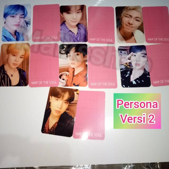 BTS Persona Map of The Soul Photocard Kpop