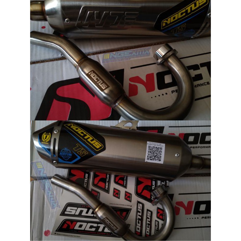KNALPOT NOCTUS ORIGINAL T5 KLX150 DTRACKER