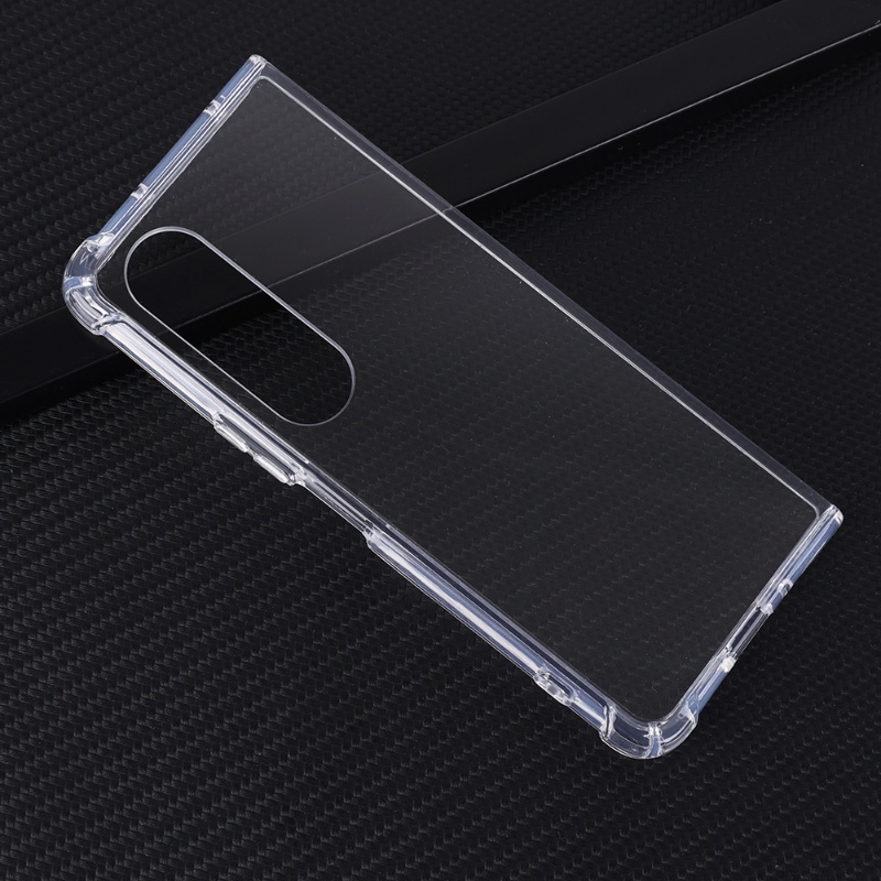 Case Pelindung Transparan Shockproof Ultra Tipis Untuk Samsung Galaxy Z Fold 4