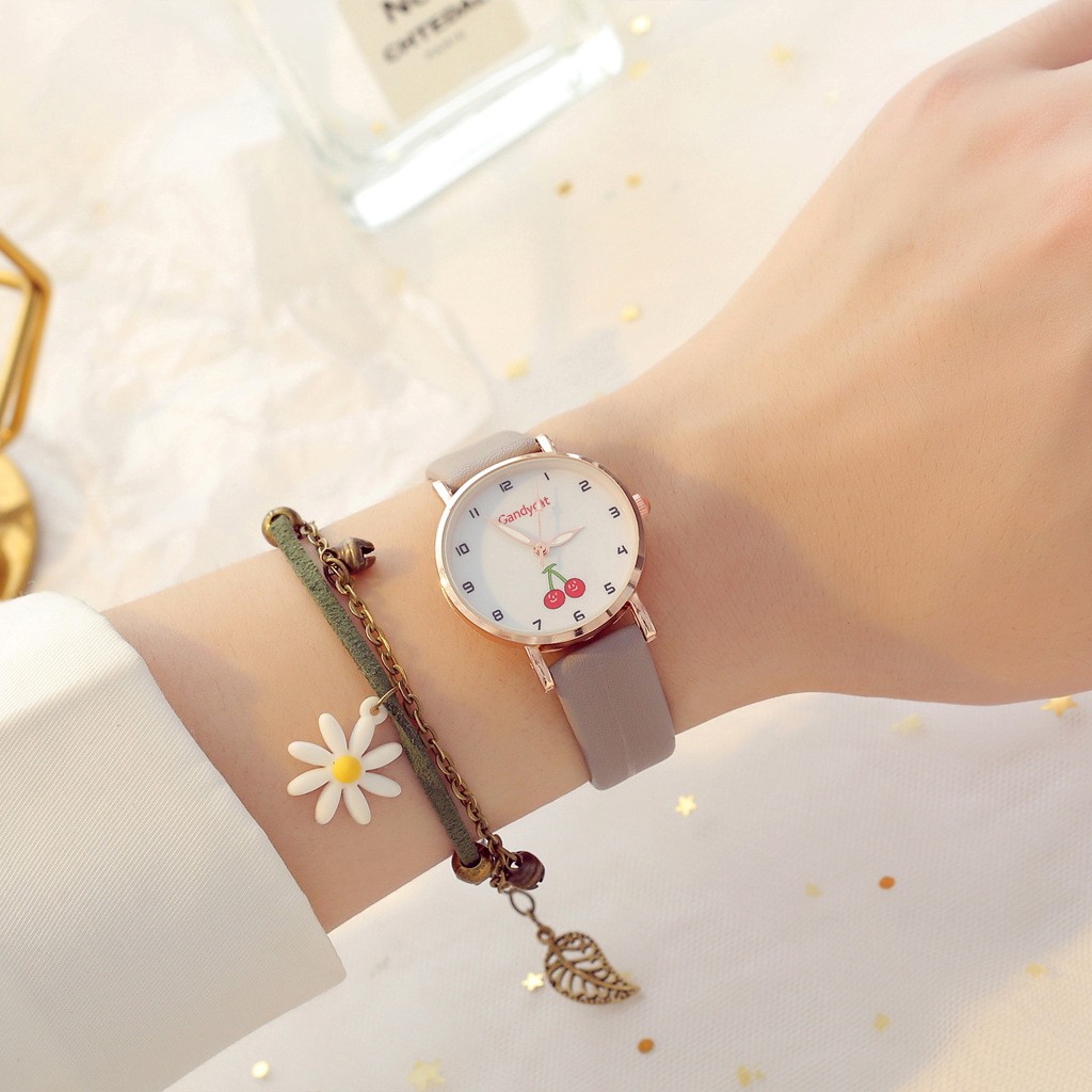 MARKAS J178 Jam Tangan Analog Wanita Jam Fashion Cewek