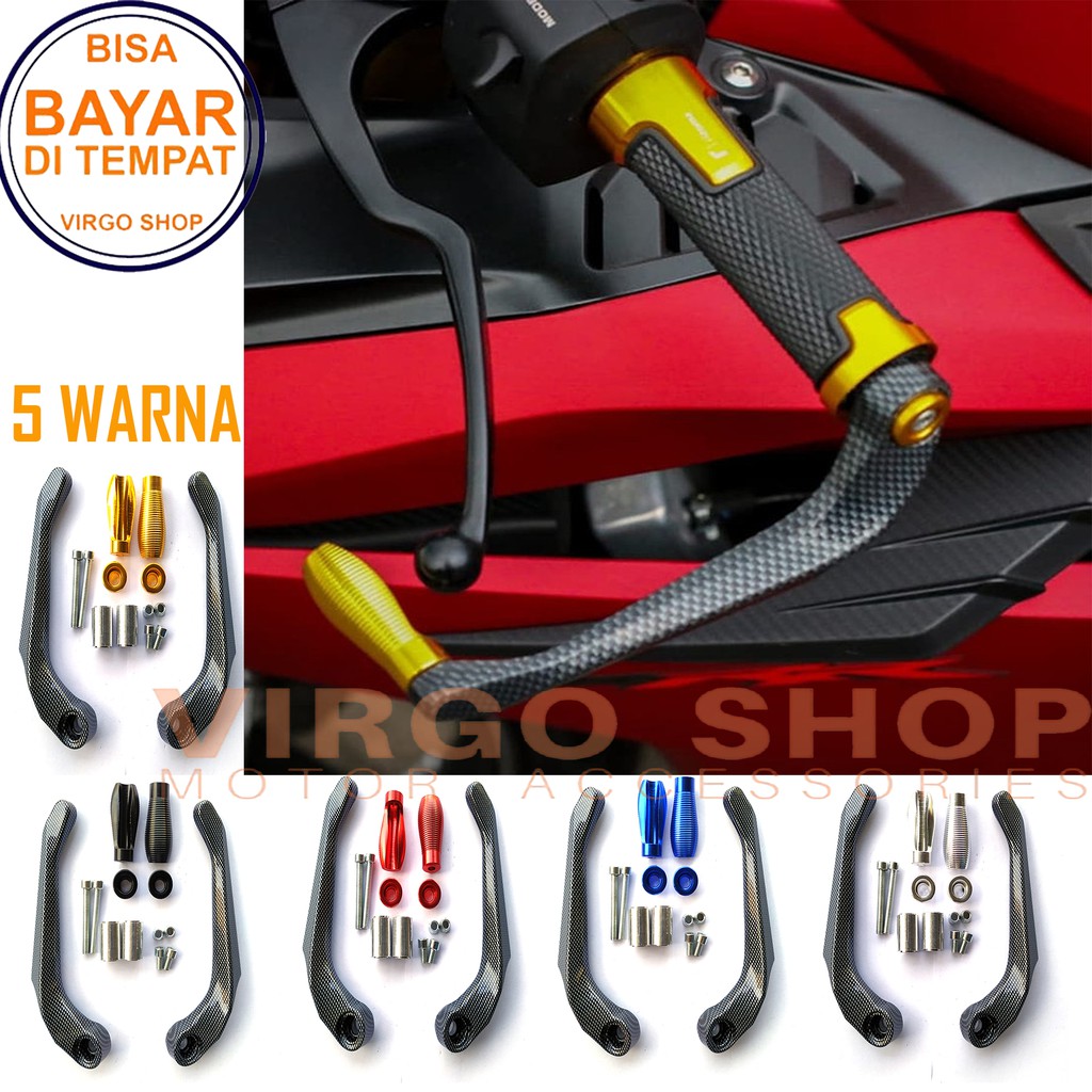 Handle Guard Karbon ProGuard Karbon / Handguard Bahan FULL Logam Model Sabit