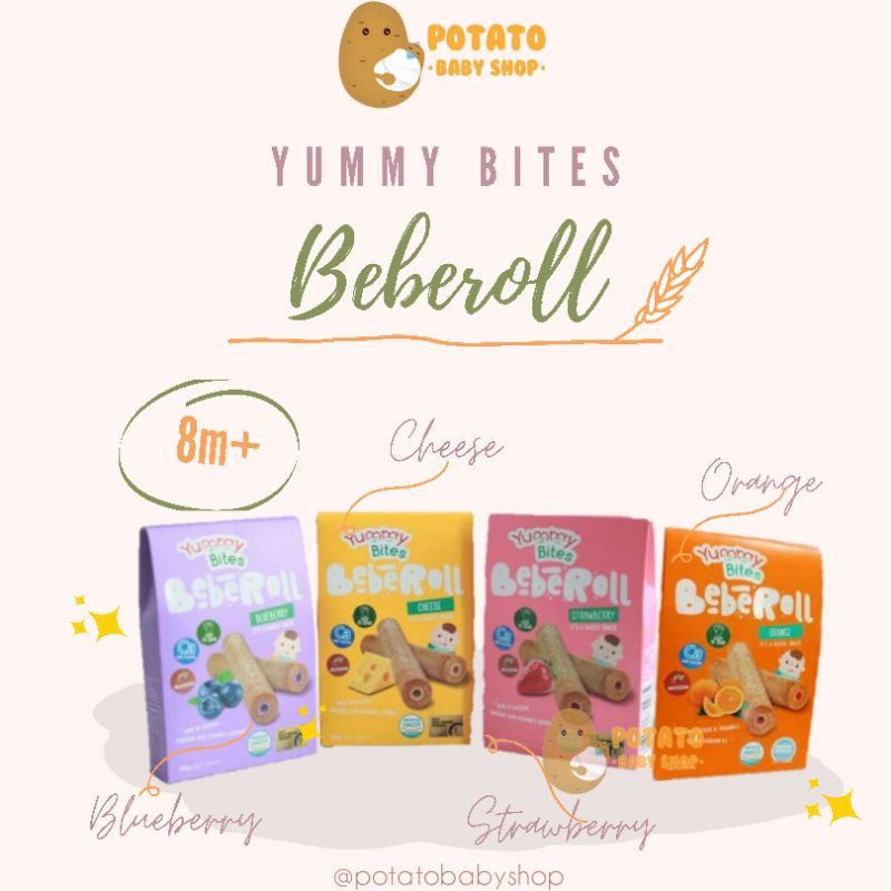 Yummy Bites Beberoll 6 rasa