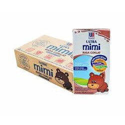 

susu UHT ultra mimi kids strawberry stroberi (125 ml / 40 pcs / 1 dus)