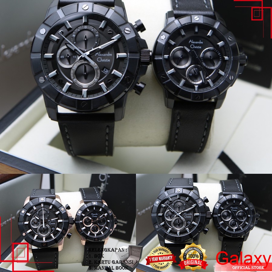 ALEXANDRE CHRISTIE COUPLE ORIGINAL JAM TANGAN COUPLE JAM ALEXANDRE CHRISTIE COUPLE JAM ALEXANDER CHR