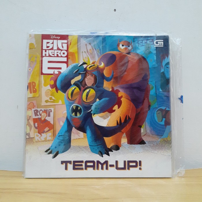 BUKU   BIG HERO 6 TEAM UP   ORIGINAL