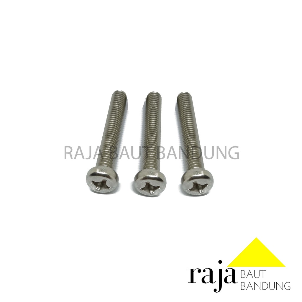 BAUT JP M6X40 STAINLESS STEEL 5 PCS BO JP SS 6X40