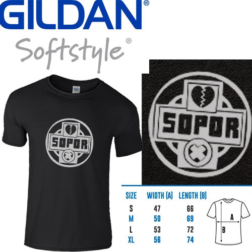 T shirt Sopor Aeternus Gildan kaos