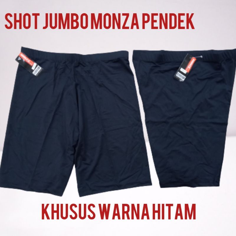 SHORT PENDEK JUMBO KHUSUS HITAM