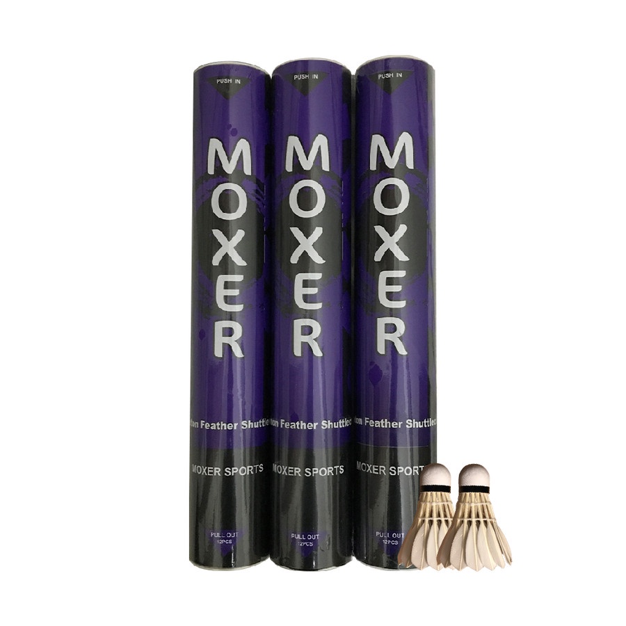 Shuttlecock Moxer Kok Badminton Bulu Tangkis