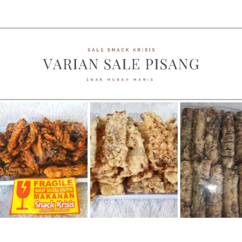 

Navi_Lezatoz Pisang Krispi 250 Gram 1/4 Kilo Enak Manis Krispi