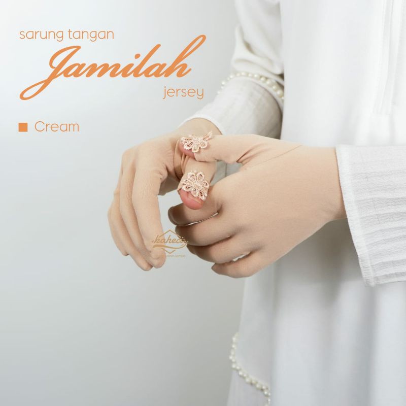 KAHECI SARUNG TANGAN JAMILAH JERSEY
