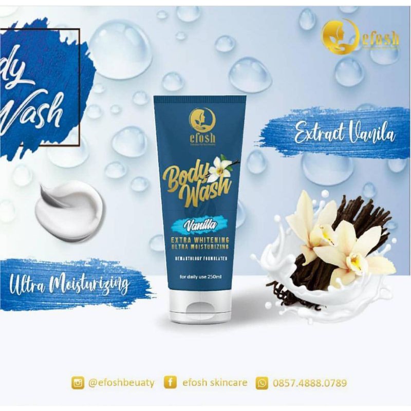 Body Wash efosh vanilla