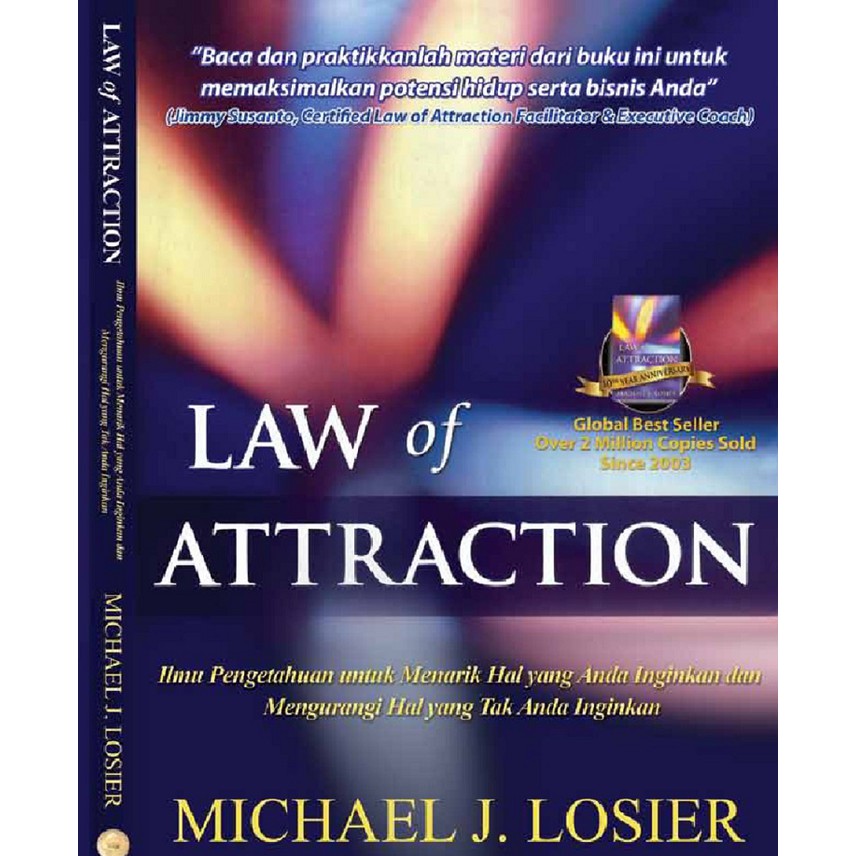 STOCK TERBARU"Buku Law Of Attraction . Michael J. Losier"