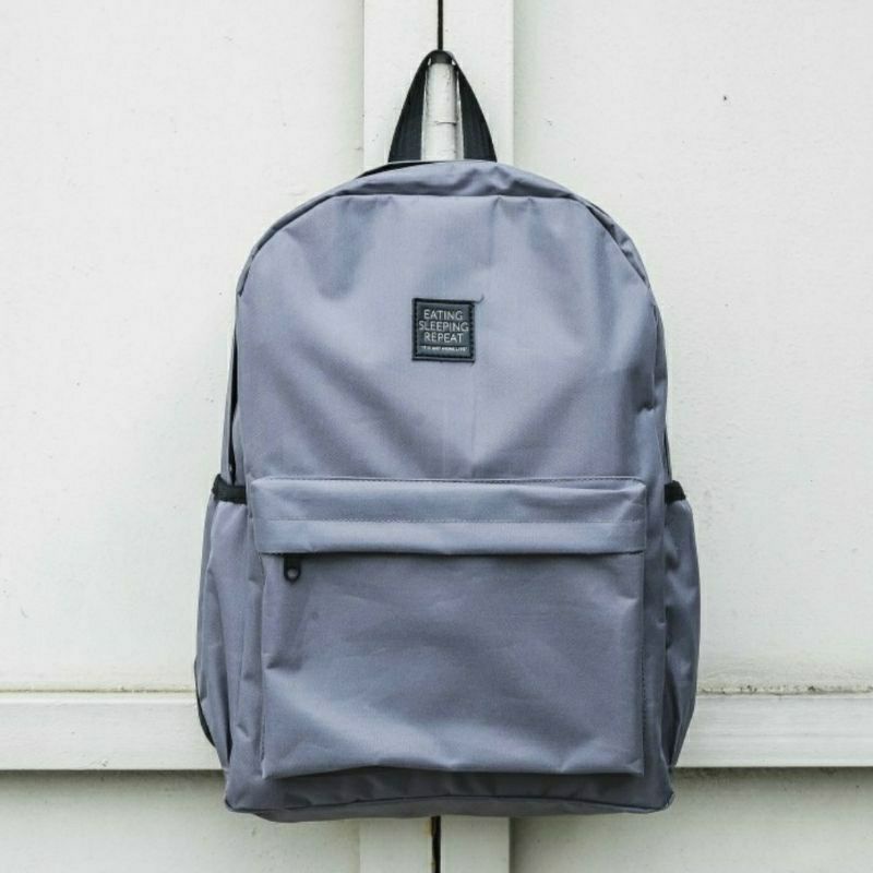 Rairaka.id / Sleep - Tas Ransel Laptop Murah Tas Kuliah Sekolah Fashion Remaja Anak