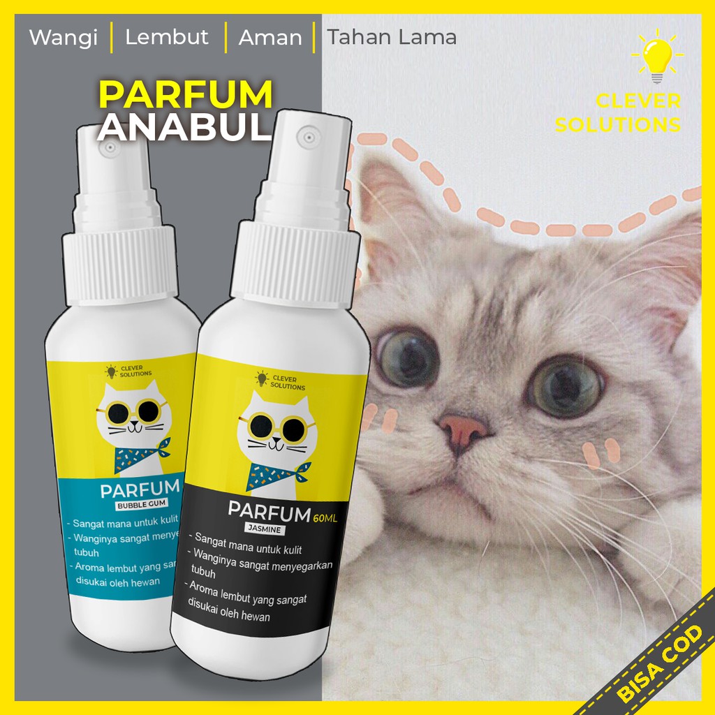 Parfum Kucing Kelinci Hamster Sugar Glider Pelembut Bulu Premium Wangi Tahan Lama 60ML Image 5