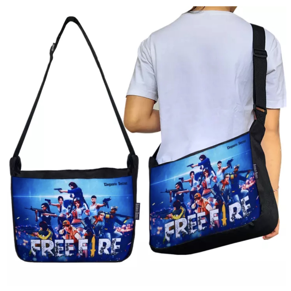 Tas selempang Laki laki gambar Sublim - Tas Selempang pria gambar printing sublim - Tas Slempang Cow