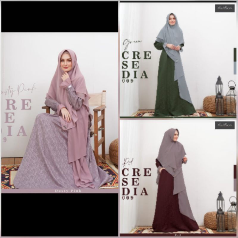 HAITWO// Gamis Haitwo Cresedia 009 Set
