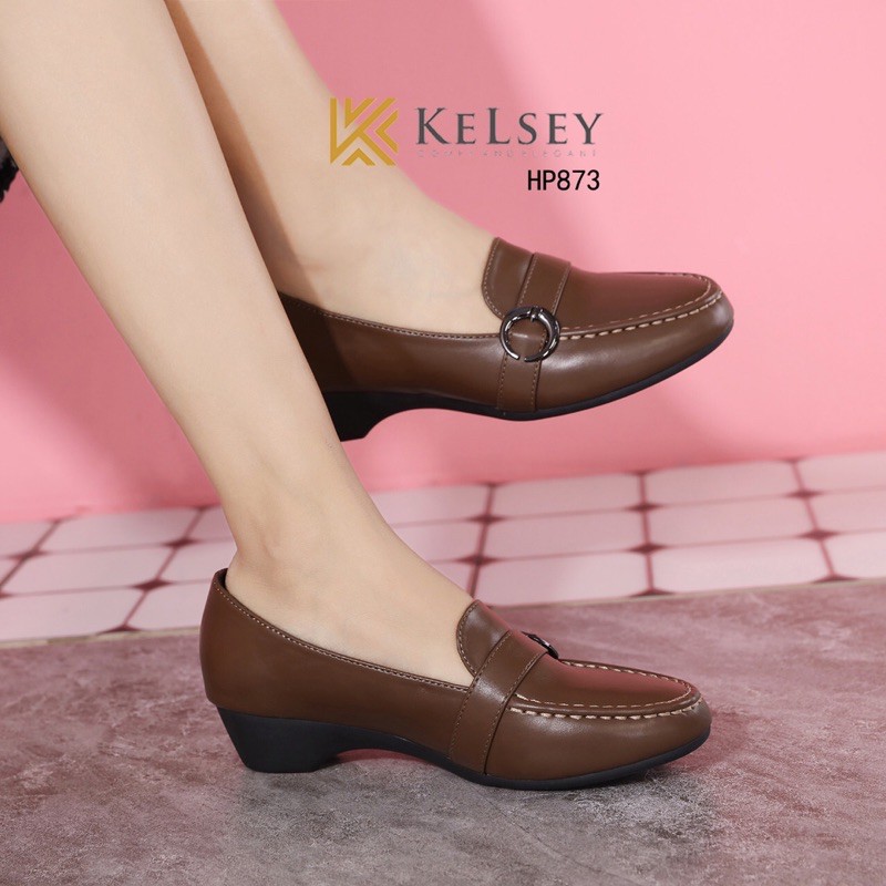 (GRATIS ALAS KAKI) RESTOCK!!  NICOLE SEPATU KERJA WANITA KELSEY HP873 SEPATU KULIT HEELS WANITA