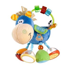 PLAYGRO CLIP CLOP BLUE RATTLE